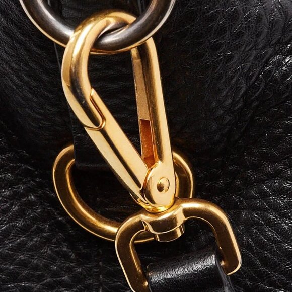 Prada Black Vitello Daino Leather Top Handle Bag BR4420 - Picture 6 of 12